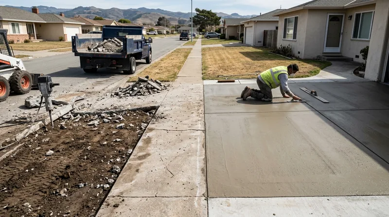Concrete Removal & Replacement Salinas
