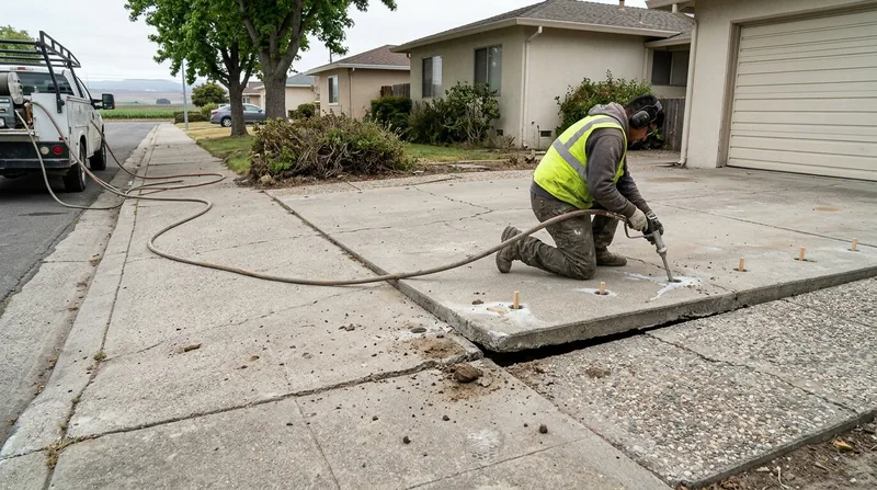Concrete Leveling & Slab Lifting Salinas